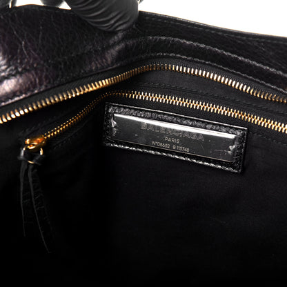 Balenciaga Agneau Classic Gold Hardware City Black 7 of 9