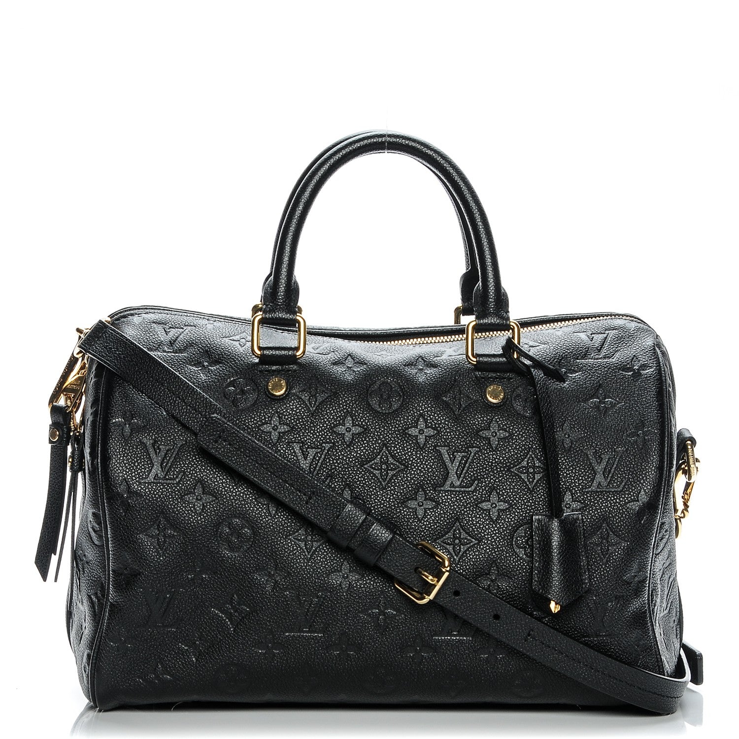 Louis Vuitton Empreinte Speedy Bandouliere 30 Black 1 of 6