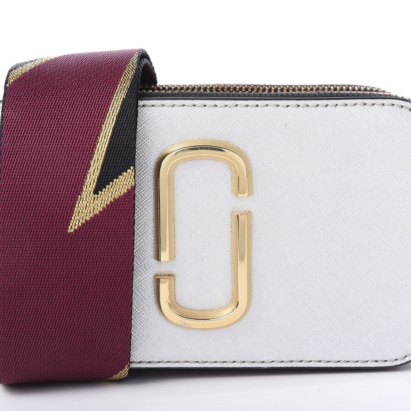 Saffino Small Snapshot Camera Bag Silver Multicolor