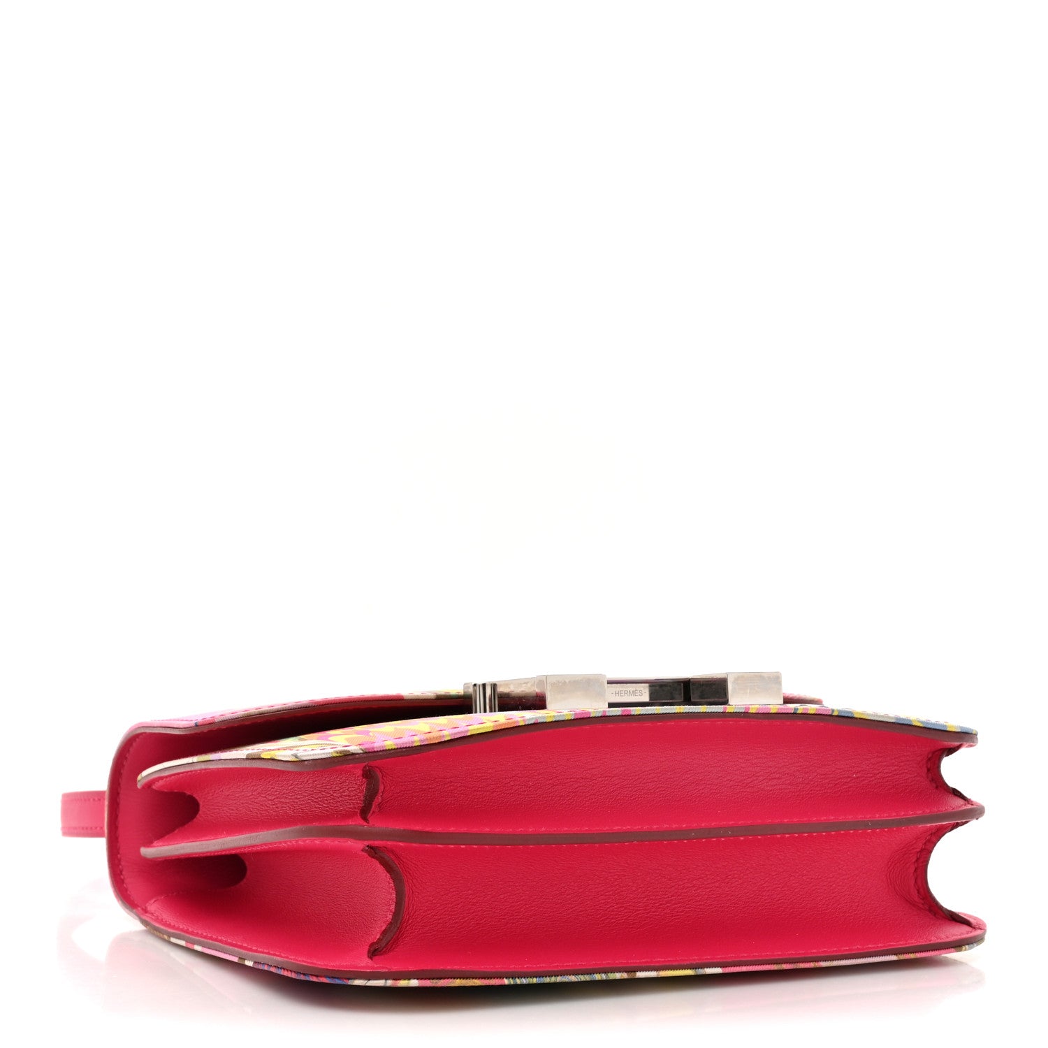 Hermes Swift Silk Marble Printed Constance 18 Rose Azalee Rose Mexico 4 of 14