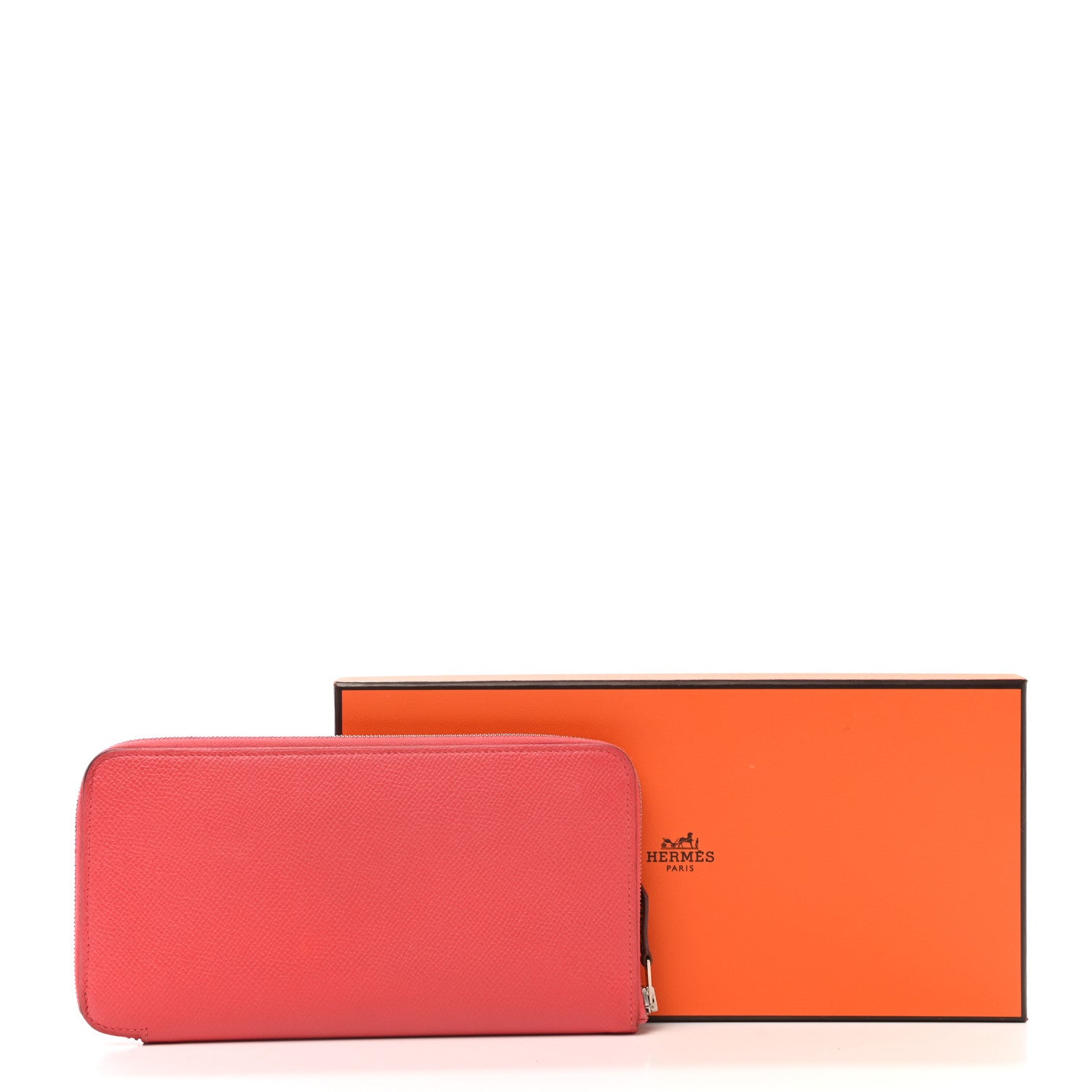 Hermes Epsom Silk'In Wallet Rose Jaipur 10 of 10