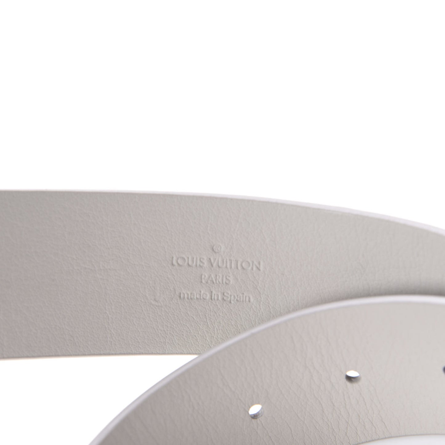 Calfskin 40mm LV Circle Belt 85 34