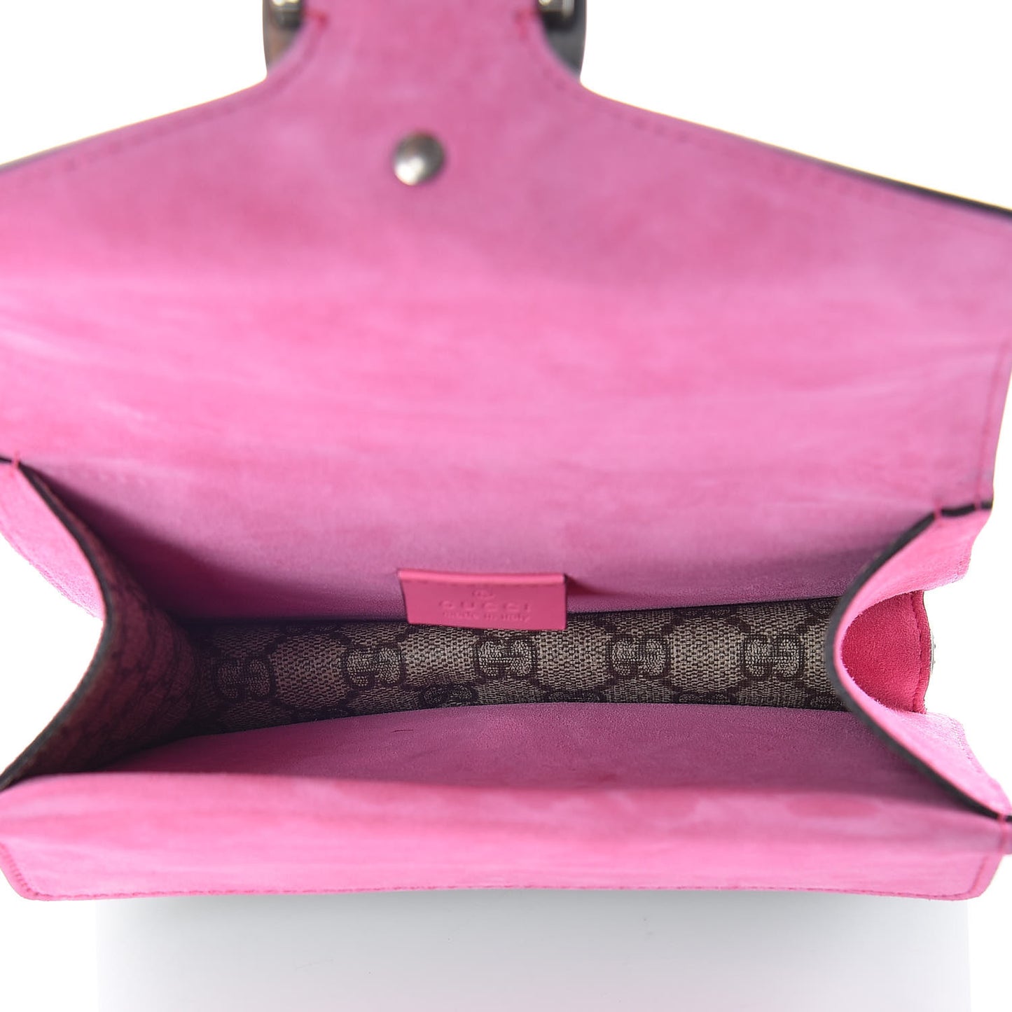 GG Supreme Monogram Mini Dionysus Shoulder Bag Pink