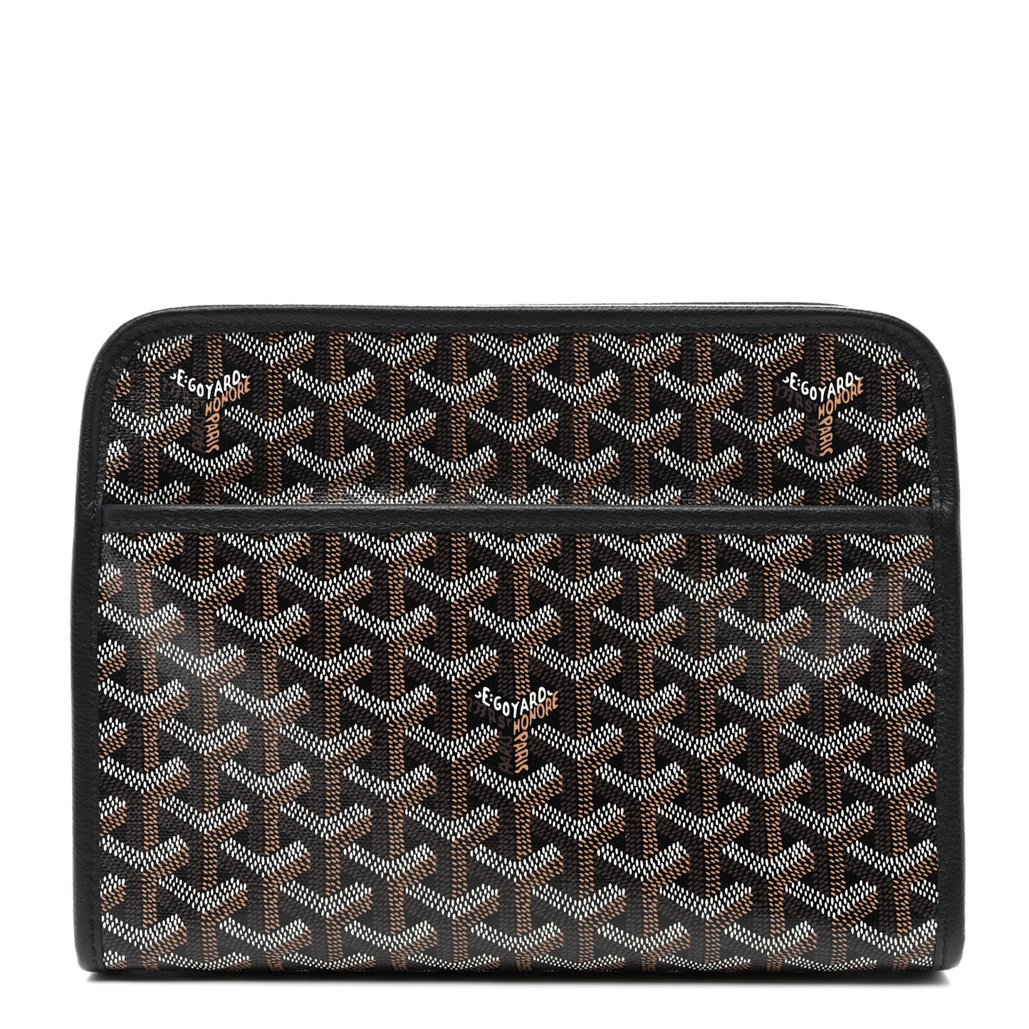Goyardine Jouvence MM Toiletry Pouch Black