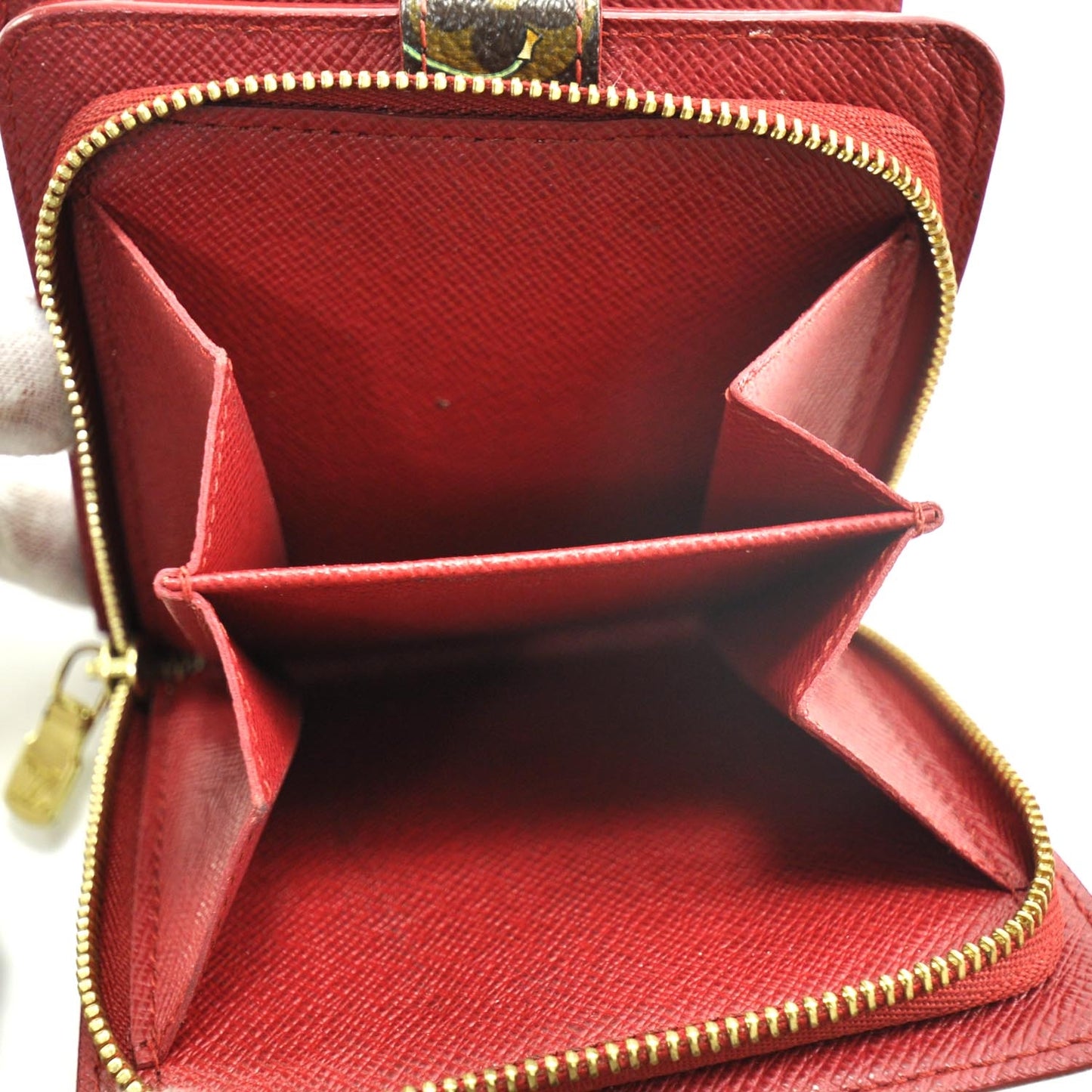Monogram Cerises Compact Zippe Wallet