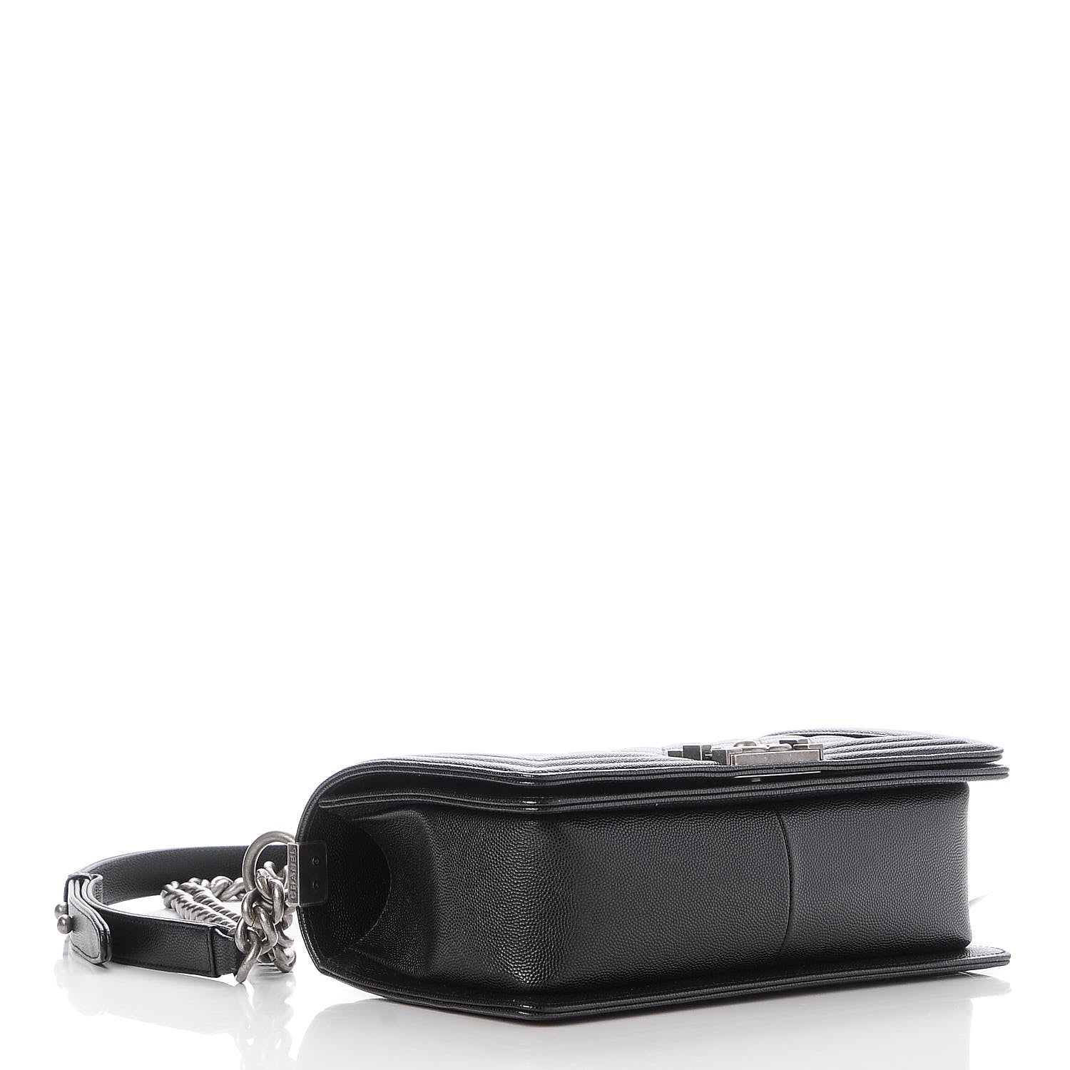 Chanel Caviar Quilted Medium Boy Flap Black 5 of 9