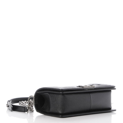 Chanel Caviar Quilted Medium Boy Flap Black 5 of 9