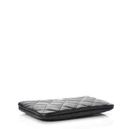 Chanel Caviar Quilted Small Cosmetic Case Black 4 of 9