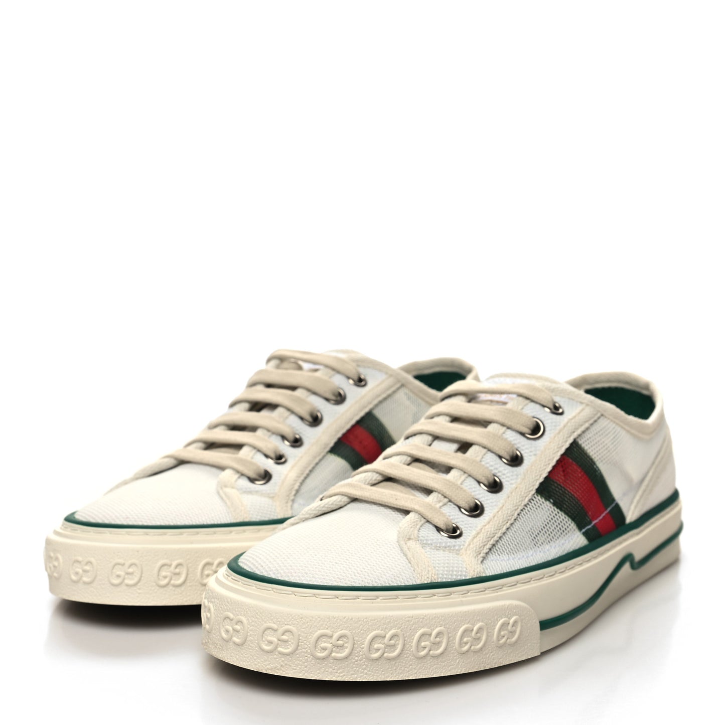 Mesh Web Womens 1977 Tennis Sneakers 38 Great White Mystic White