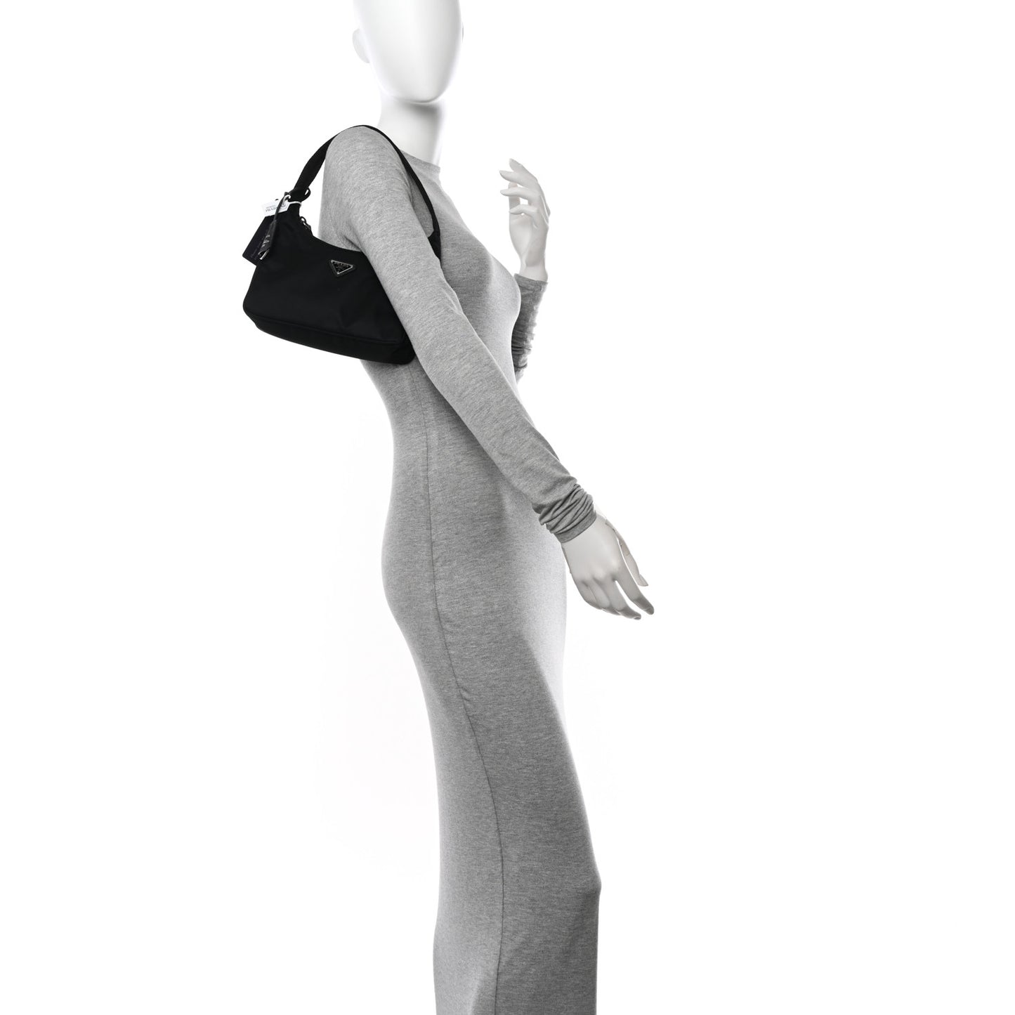 Tessuto Nylon Mini Re-Edition 2000 Bag Black