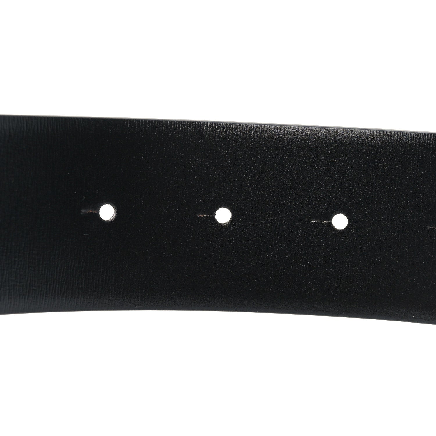 Valentino Garavani Glossy Calfskin VLogo Reversible 40mm Belt 80 32 Saddle Brown Black 4 of 5
