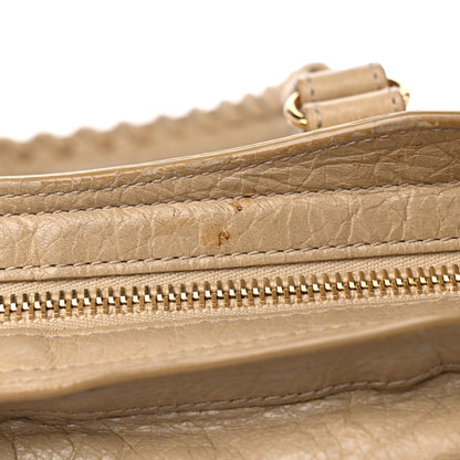 Balenciaga Agneau Classic Gold Hardware S City Beige Sable 13 of 16