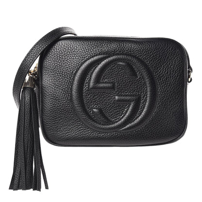 Gucci Pebbled Calfskin Small Soho Disco Bag Black 1 of 9