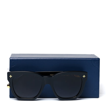 Louis Vuitton Acetate My Monogram Square Sunglasses Z1523W Black 7 of 7
