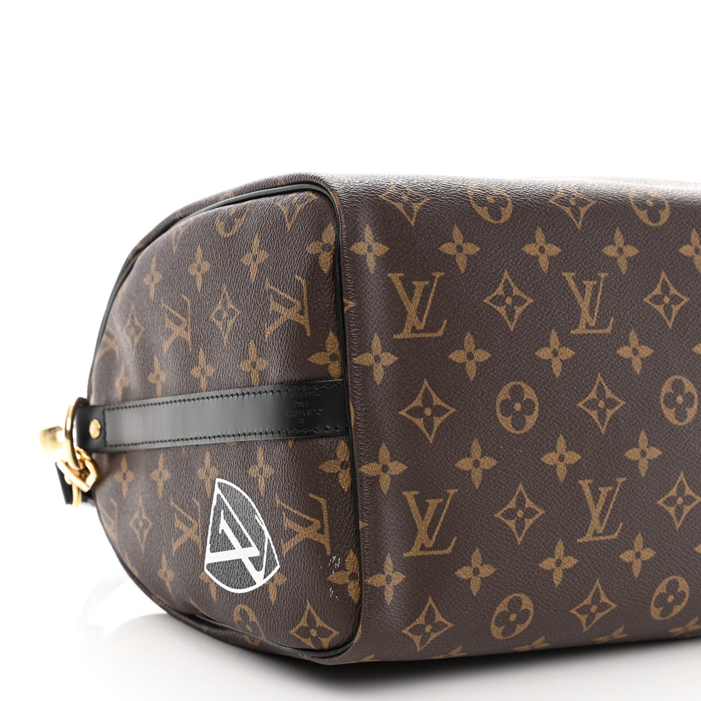 Monogram My World Tour Speedy Bandouliere 30 Black