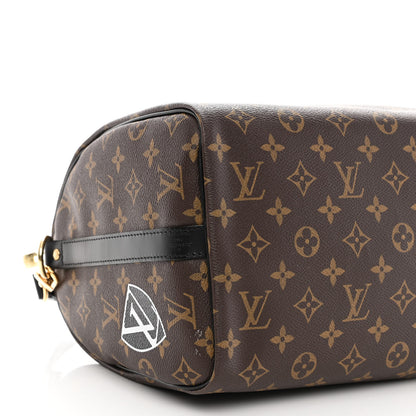 Louis Vuitton Monogram My World Tour Speedy Bandouliere 30 Black 9 of 12