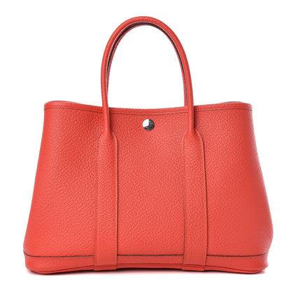 Hermes Vache Country Garden Party TPM 30 Rouge Tomate 1 of 10