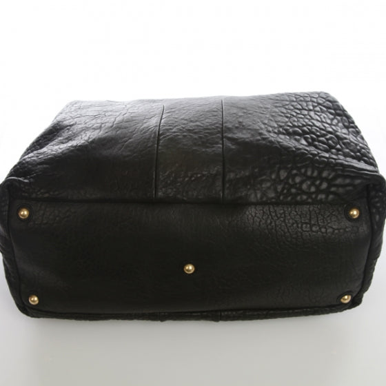 Pebbled Lambskin Easy Sac 57 Black