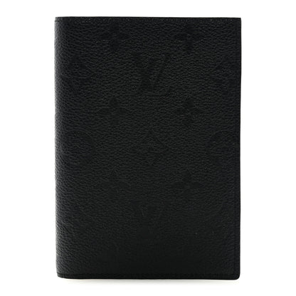 Louis Vuitton Empreinte Monogram Passport Cover Black 1 of 6