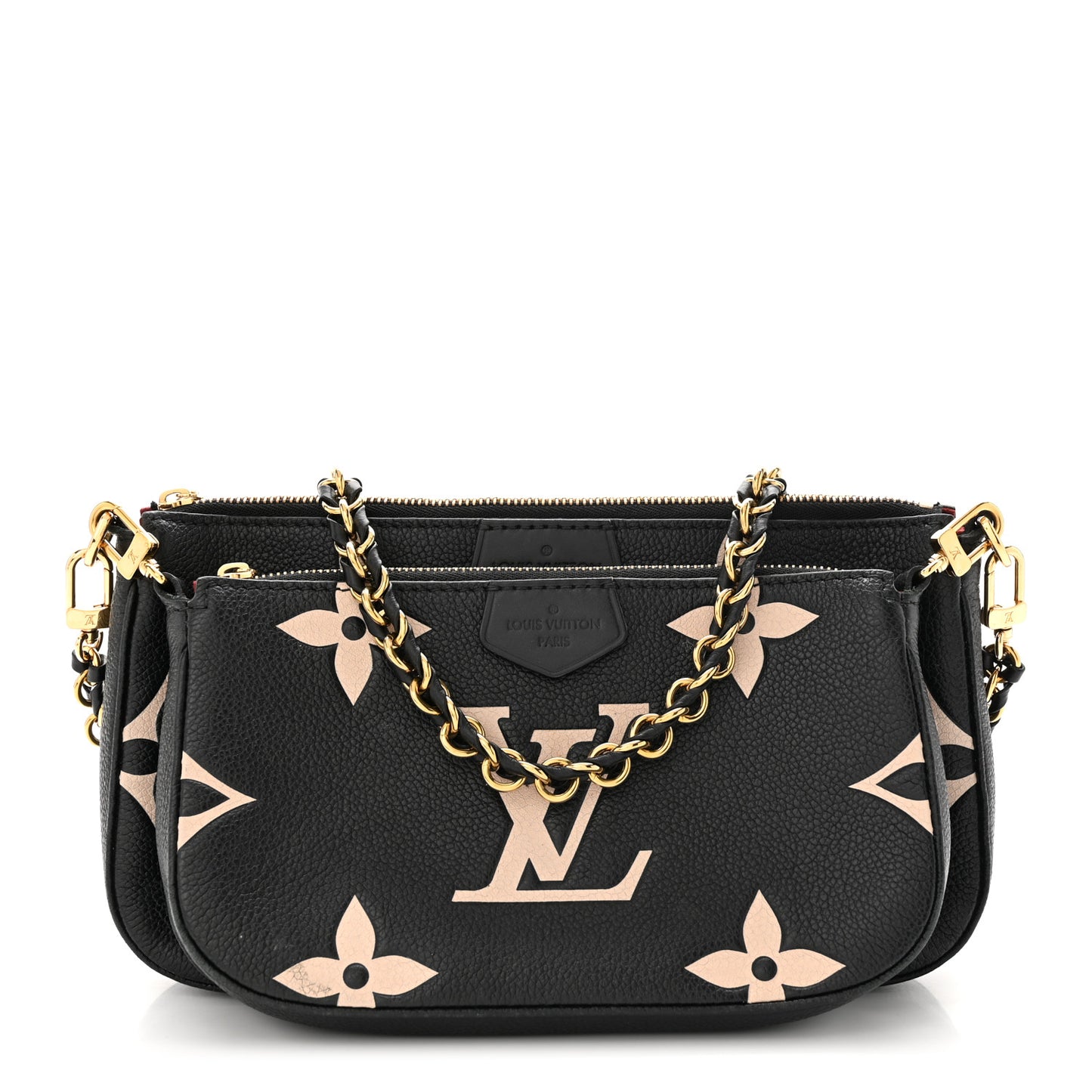 Empreinte Monogram Giant Multi Pochette Accessories Black Beige