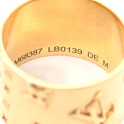 Louis Vuitton Nanogram Ring M Gold 5 of 5