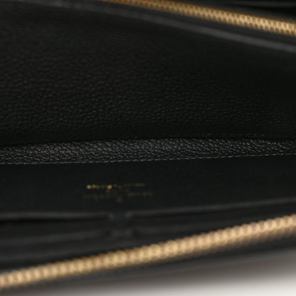 Louis Vuitton Empreinte Clemence Wallet Black 6 of 10