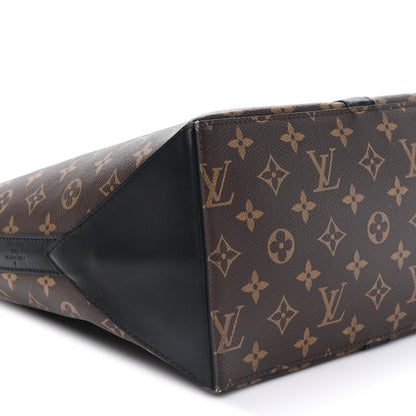 Louis Vuitton Monogram Macassar Weekend Tote GM 8 of 10