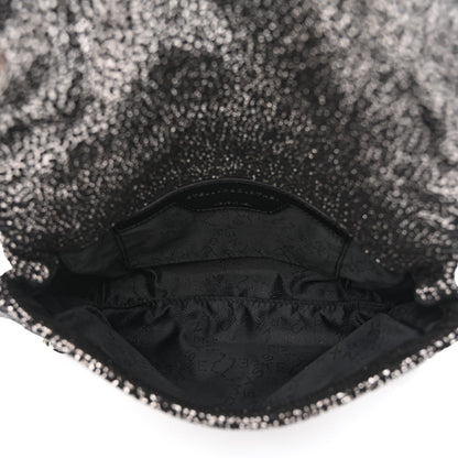 Stella McCartney Chamois Shiny Dotted Mini Falabella Crossbody Bag Ruthenium 5 of 12