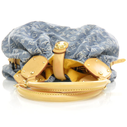 Louis Vuitton Denim Mahina XL Blue 6 of 9