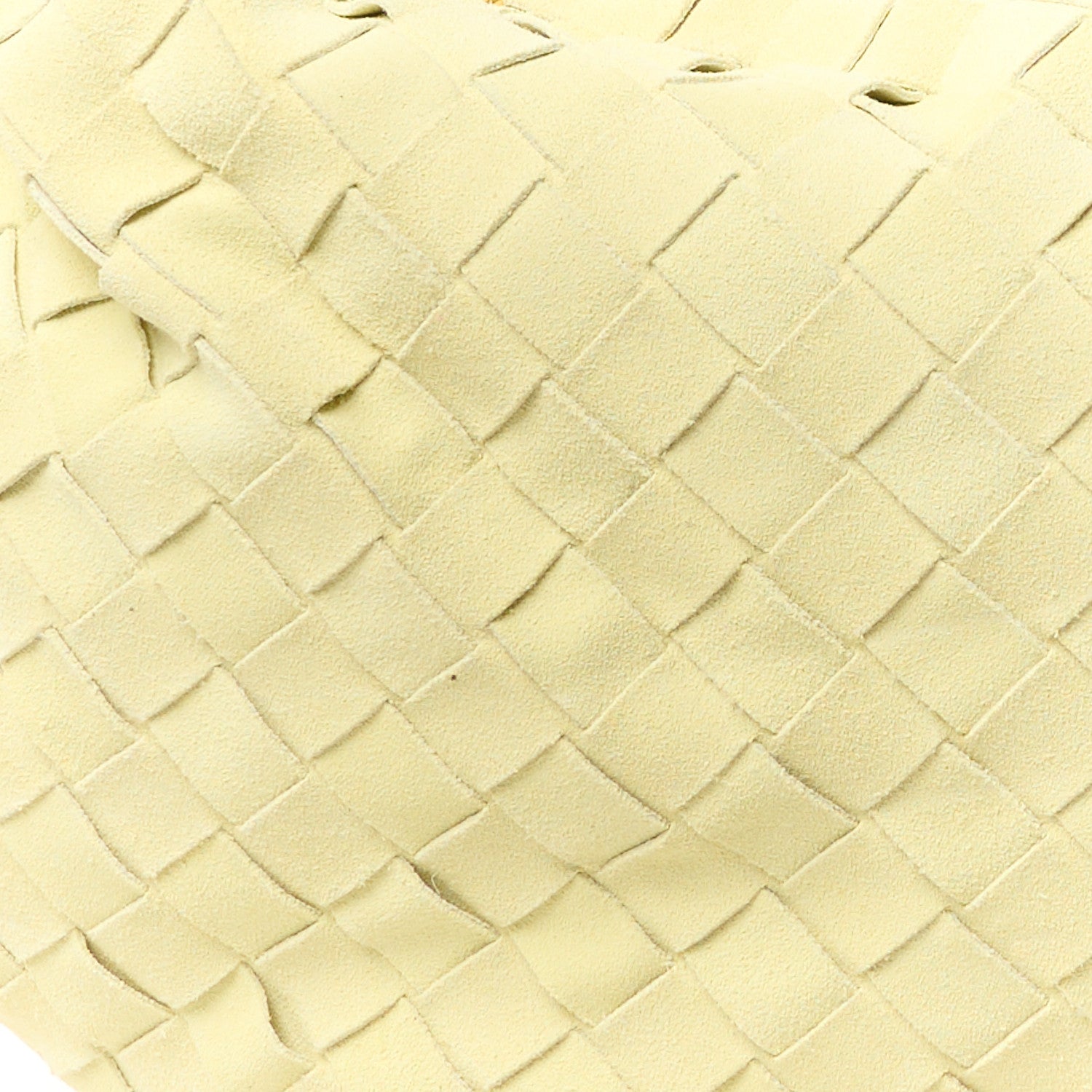 Bottega Veneta Suede Calfskin Intrecciato Teen Jodie Hobo Lemon Wash 9 of 12