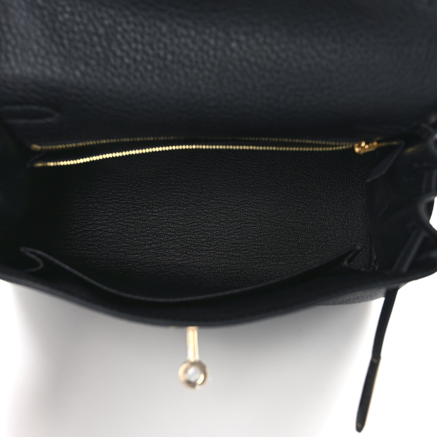 Hermes Togo Kelly Retourne 25 Black 4 of 11