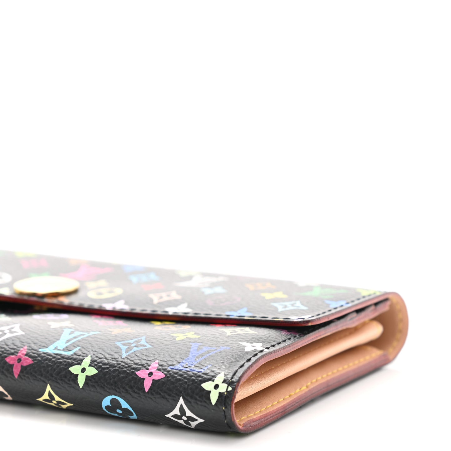 Monogram Multicolor Sarah Wallet Black