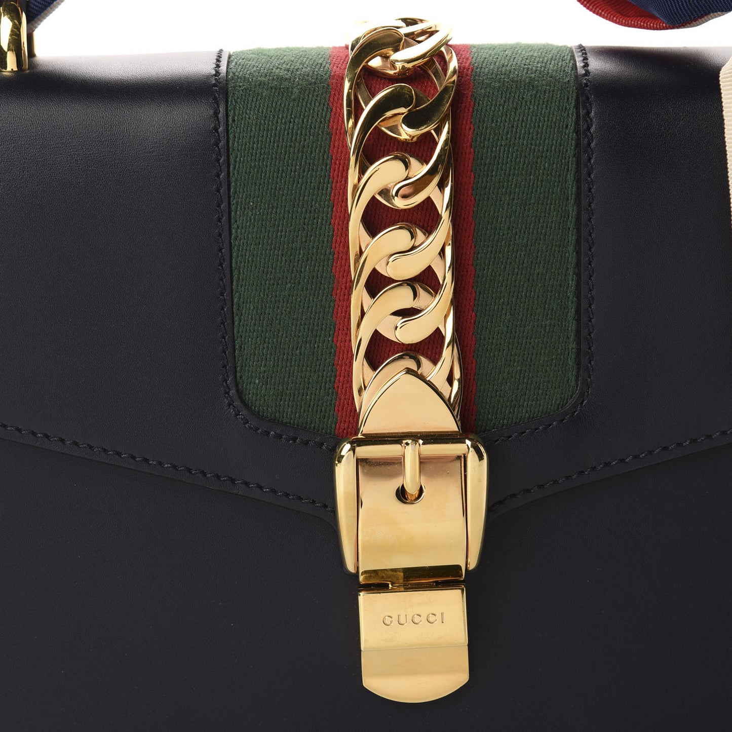 Calfskin Small Sylvie Shoulder Bag Black