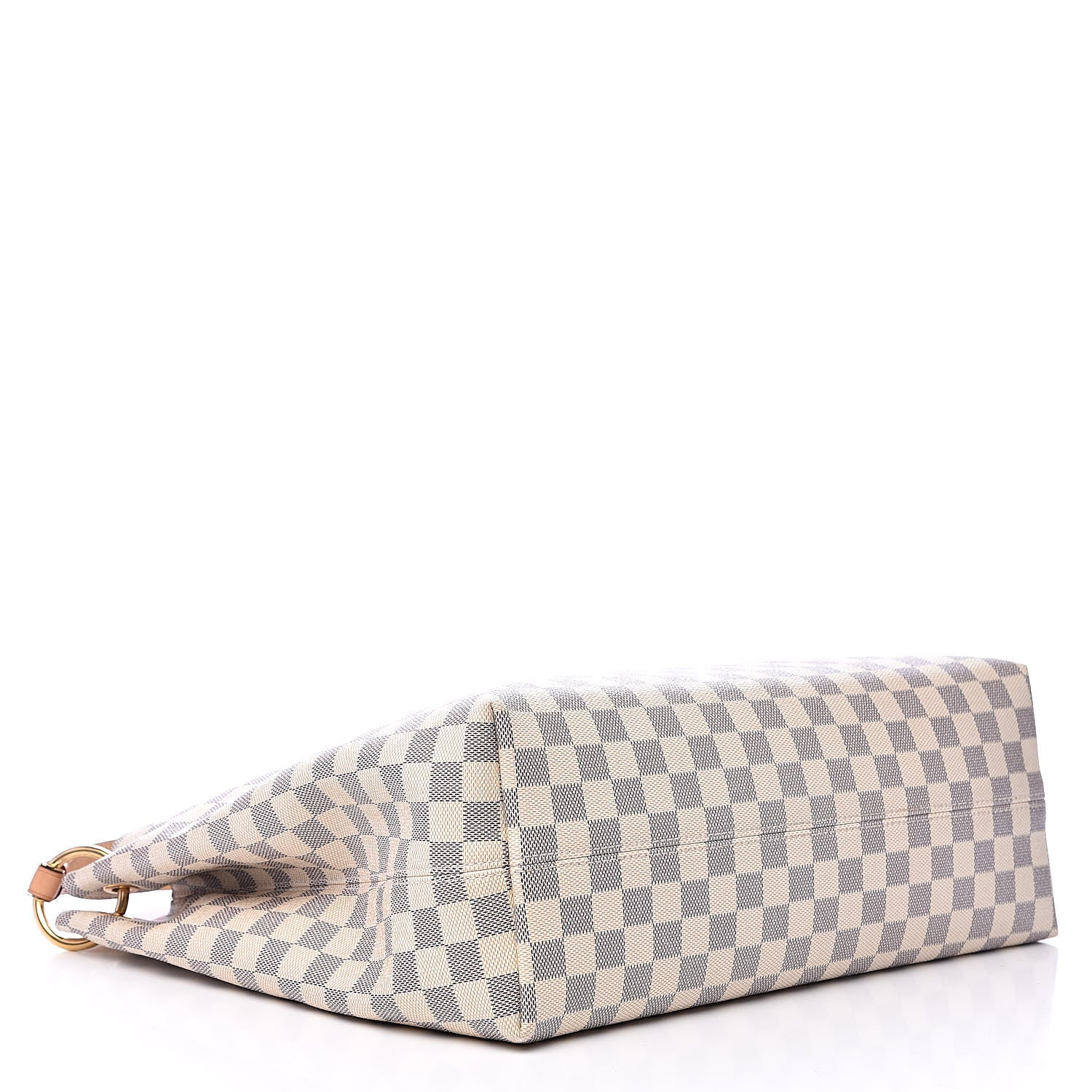 Louis Vuitton Damier Azur Graceful MM Rose Ballerine 4 of 15