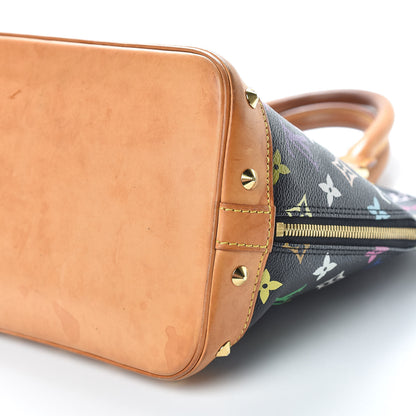 Louis Vuitton Monogram Multicolor Alma Black 7 of 15