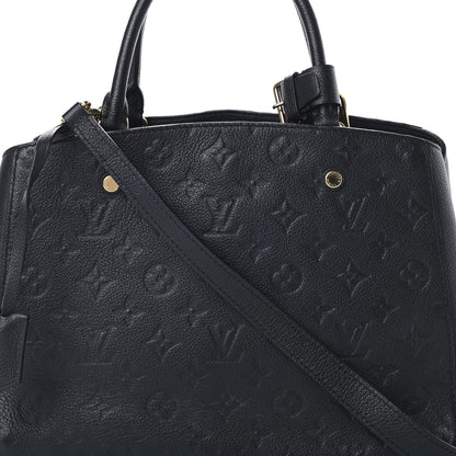 Louis Vuitton Empreinte Montaigne MM Black 8 of 14