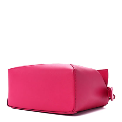 Loewe Satin Calfskin Monochrome Small Puzzle Edge Bag Ruby Red Glaze 9 of 11