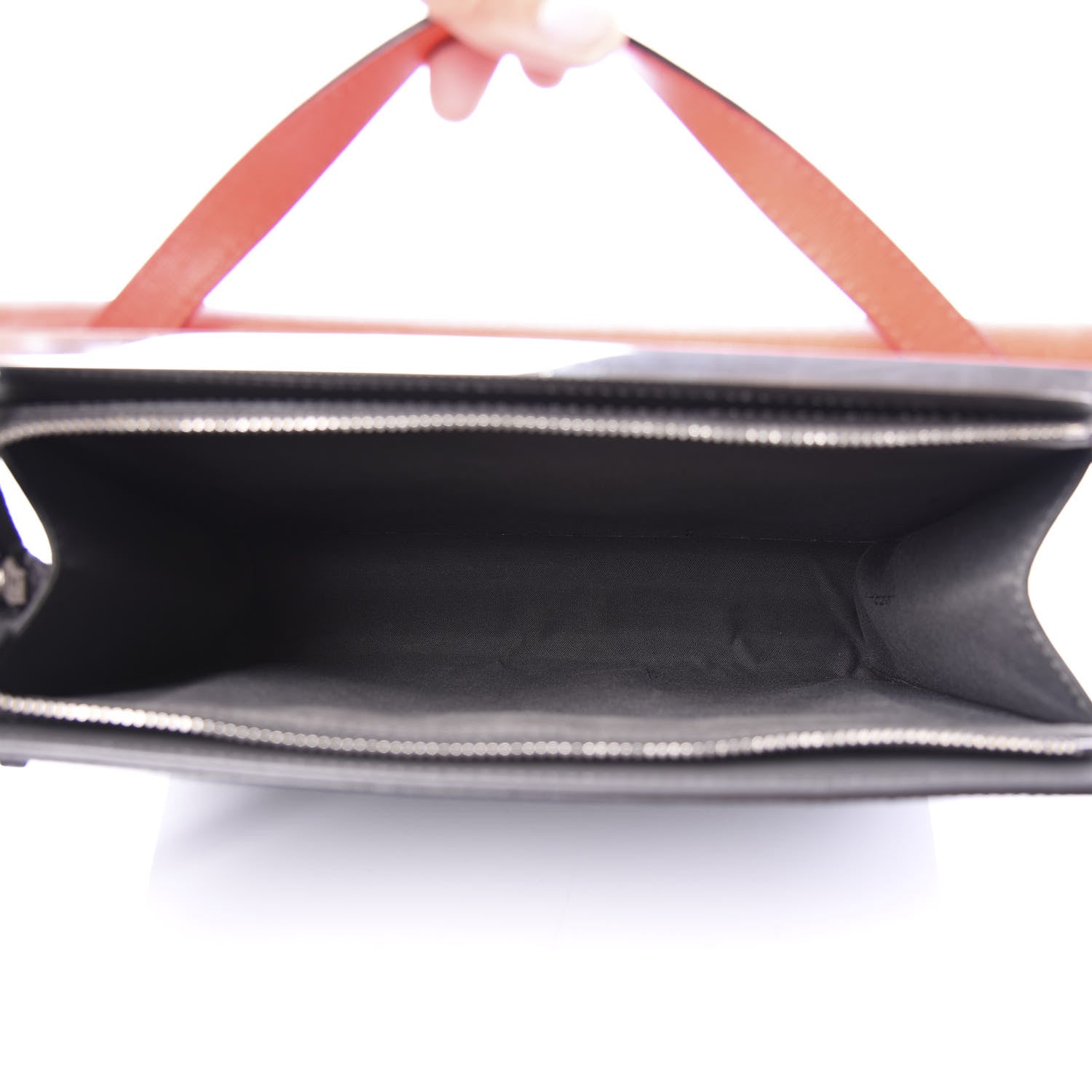 Fendi Vitello Elite Flamingo Colorblock Demi Jour Shoulder Bag Papavero Multicolor Asfalto 6 of 14