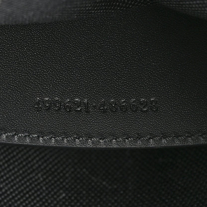 Gucci Denim Cuoio Harness GG Monogram Small Ophidia Dome Shoulder Bag Black Medium Grey 7 of 10