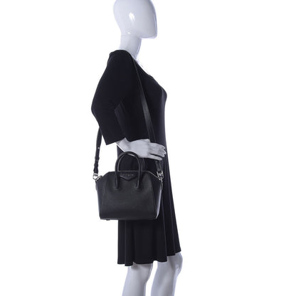 Givenchy Sugar Goatskin Mini Antigona Black 2 of 9
