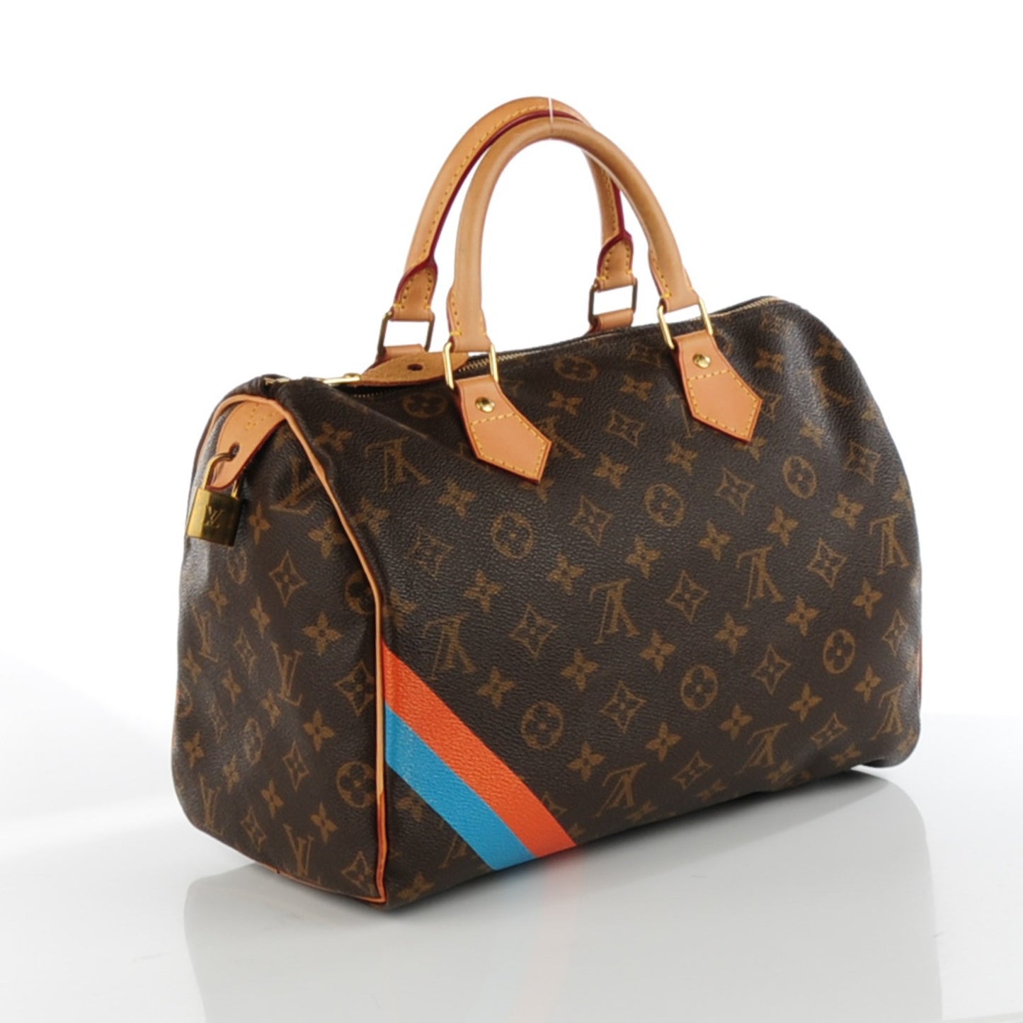 Monogram My LV Heritage Speedy 30 Blue Orange