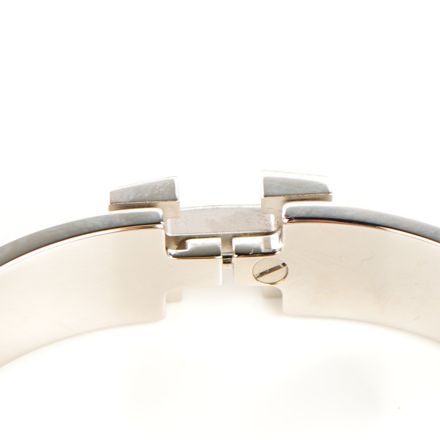 Enamel Narrow Clic Clac H Bracelet PM Jade