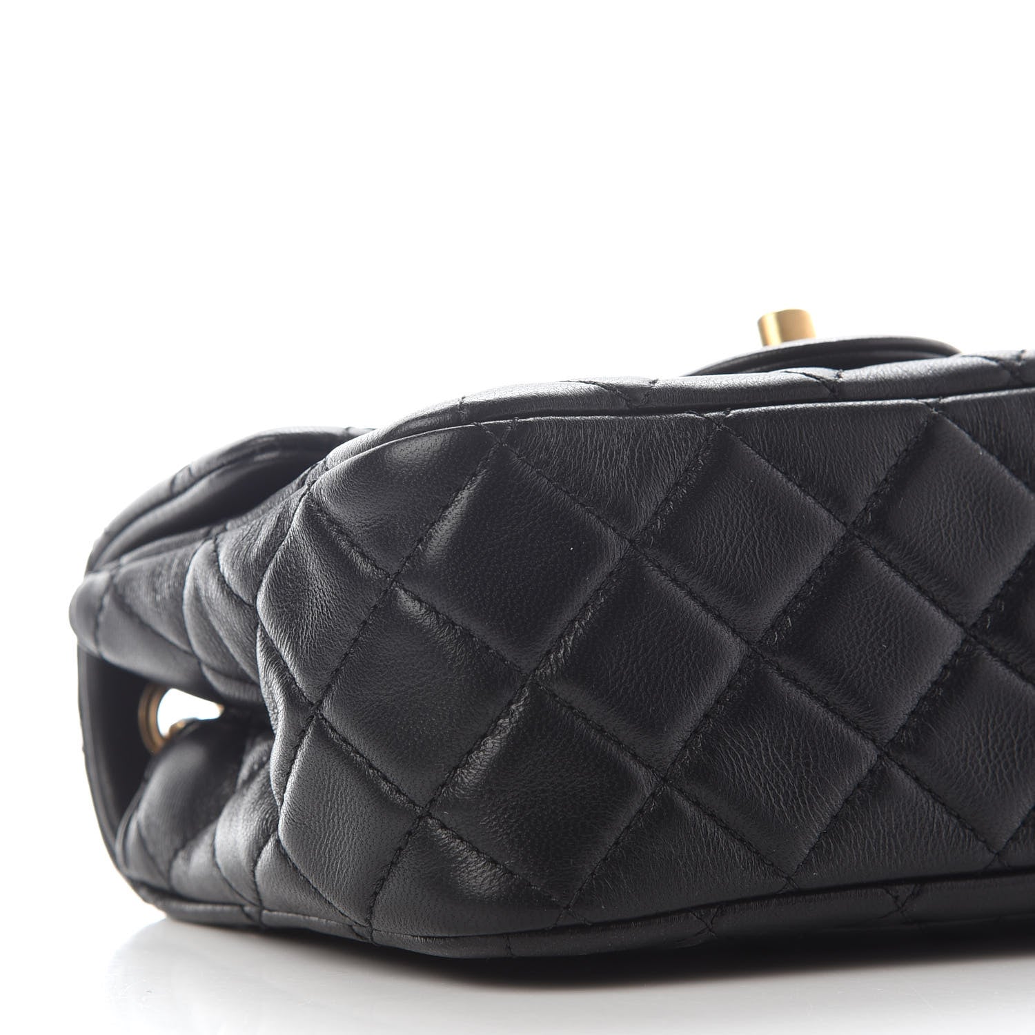 Chanel Lambskin Quilted Mini Pearl Crush Flap Black 8 of 9