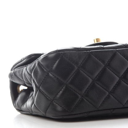 Chanel Lambskin Quilted Mini Pearl Crush Flap Black 8 of 9