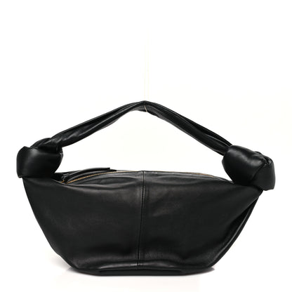 Bottega Veneta Calfskin Mini Double Knot Bag Black 1 of 9