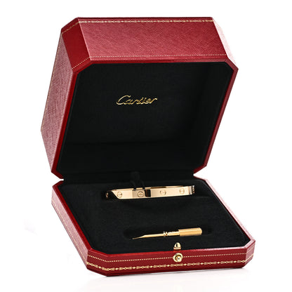 Cartier 18K Yellow Gold LOVE Bracelet 18 9 of 9