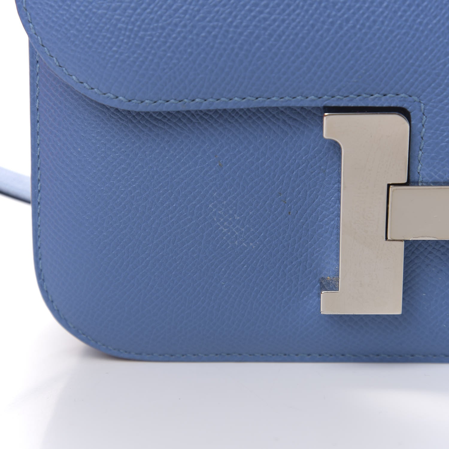 Hermes Epsom Constance 24 Bleu Azur 10 of 13