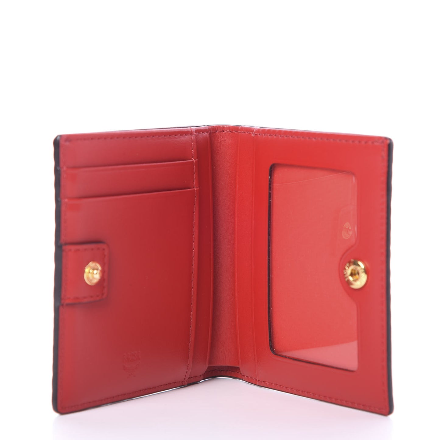 Visetos ID Wallet Cognac Red