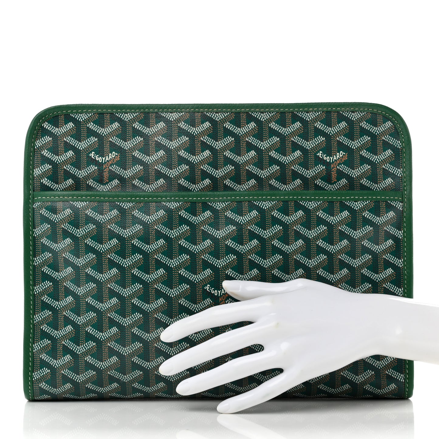 Goyardine Jouvence Toiletry Pouch Green