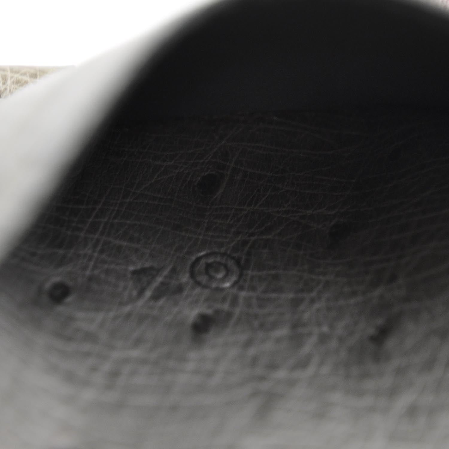 Hermes Ostrich Mini Agenda Cover w Notebook 6 of 6